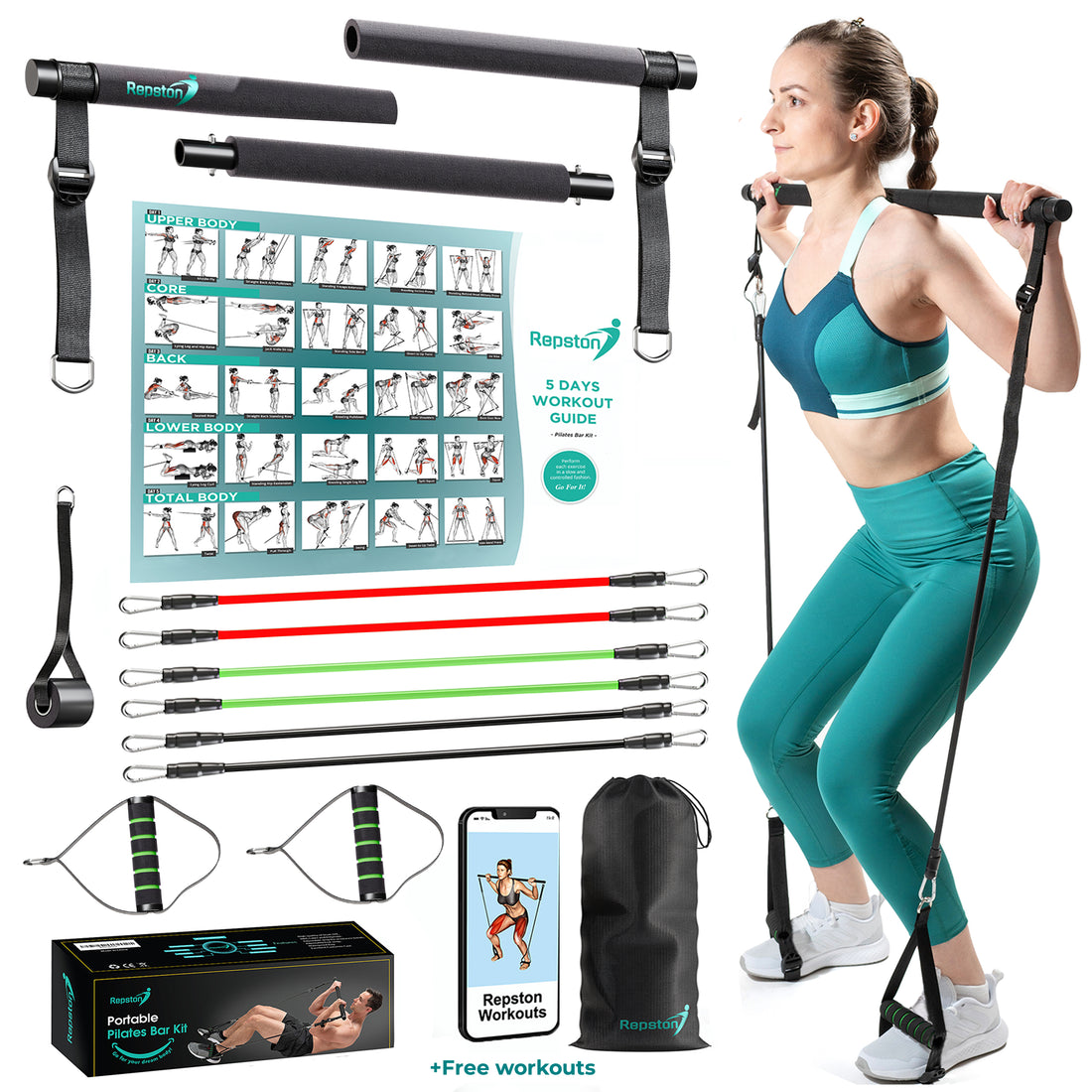 Pilates Bar Kit. Go for your dream body!
